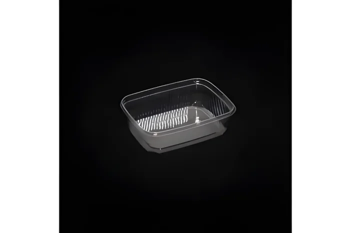 Food Box, Rectangular, 150cc, PET, Transparent