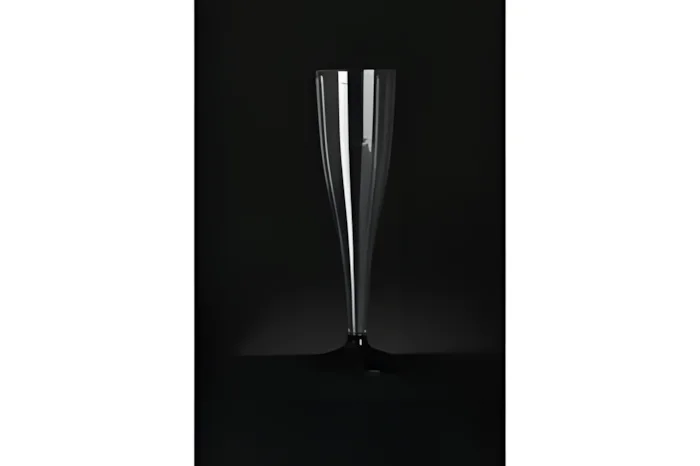 Champagne Glass, 100cc, Injection, Transparent