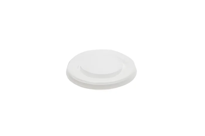Flat Lid Without Hole, Ø97mm, PS, White