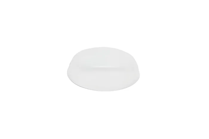 Half Dome PET Lid, Ø75mm, PET, Transparent, with Spoon Insert