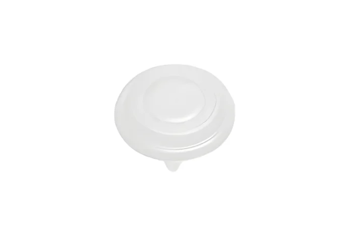 Lid for Paper Bowl with Venting Hole, Ø142mm, PP, Transparent
