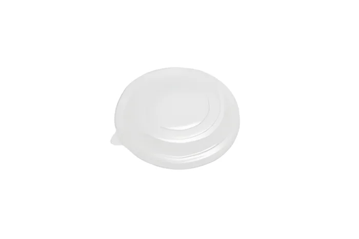 Lid for Paper Bowl with Venting Hole, Ø145mm, PP, Transparent