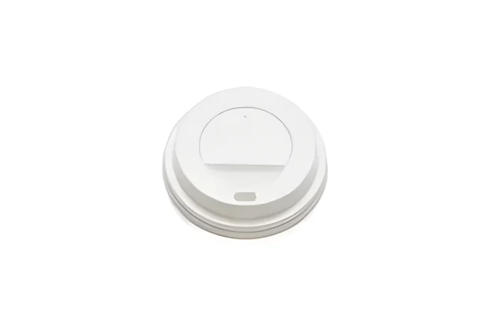Wide Sip Lid (for 8oz), Ø80mm, PS, White